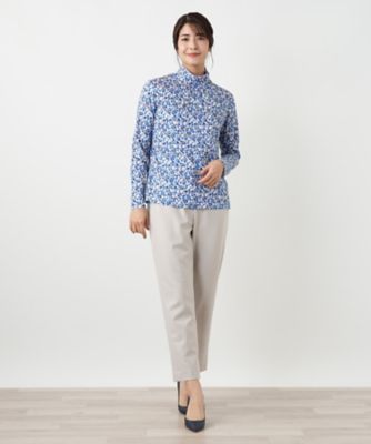 小花柄ハイネックカットソー | Leilian (Women)/レリアン | 三越伊勢丹