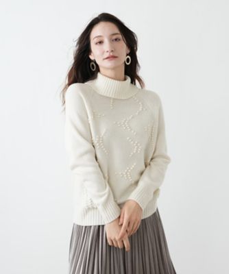 ポップコーンタートルネックニットプルオーバー【FRANCO