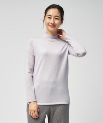 ＜Leilian (Women)＞ラメハイネックニットプルオーバー【２５年１１月カタログ】