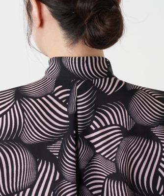 美品☆シルク100%☆ボウタイ付き☆パトゥ☆ブラウス風ブルゾン☆ジッパー☆38号 ウォッシャブルシルクサテン ボウタイブラウス | maison TOMORROWLAND