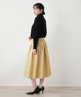 ギャザーフレアスカート | BOURGE (Women)/ブールジュ | 三越伊勢丹