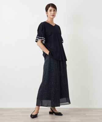 フレアスリーブカットソー フレアスリーブカットソー | BOURGE (Women)/ブールジュ | 三越