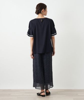 新品同様 バーバリーロンドンイングランド スクエア フレアスリーブ カットソー フレアスリーブカットソー | BOURGE (Women)/ブールジュ | 三越