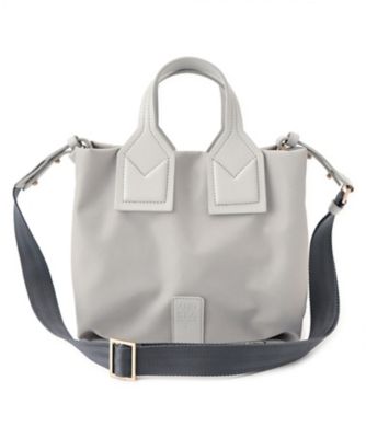 Leilian (Women)/レリアン 2WAYミニトート 94ライトグレー 旅行用かばん・バッグ【三越伊勢丹/公式】