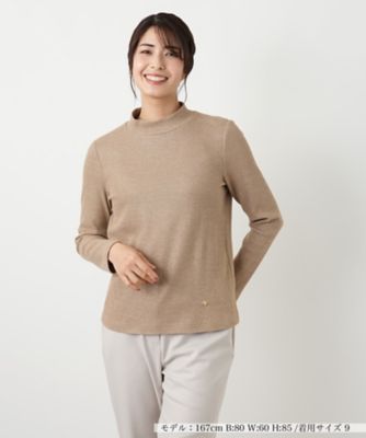 ラメハイネックニット | Leilian (Women)/レリアン | 三越伊勢丹