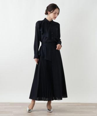 ラッフルプリーツ切替スカート | BOURGE (Women)/ブールジュ | 三越