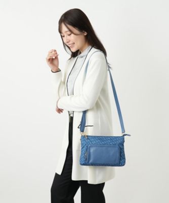 幾何学柄ショルダーバッグ【VISONA】 | Leilian (Women