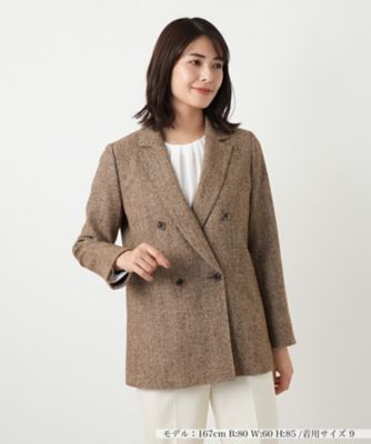 ＜Leilian (Women)＞ストレッチブレザー【Ｌｅｉｌｉａｎ　ＷＨＩＴＥ　ＬＡＢＥＬ】