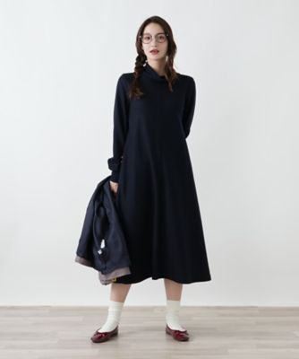 ハイネックAラインワンピース【25年11月カタログ】 | Leilian