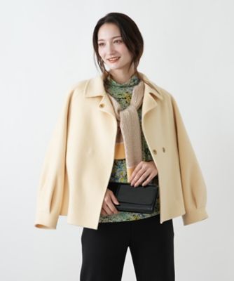 レリアン　Leilian 　花柄ゴブラン織り　ジャケット 2色展開】Meridian 花柄 クロップド ゴブラン織りジャケット – 古着屋