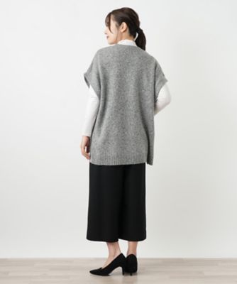 23AW美品　13.2万　レリアン　ホワイトレーベル　9号 ラメニットベスト【Leilian WHITE LABEL】 | Leilian