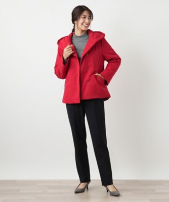 フーデッドダウンコート【Leilian WHITE LABEL