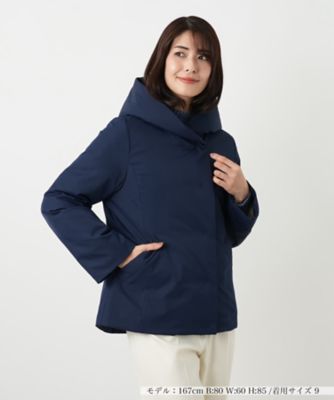 フーデッドダウンコート【Leilian WHITE LABEL