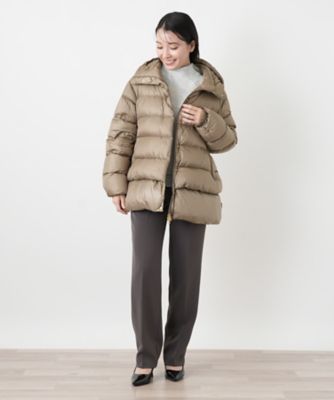 フーデッドダウンコート【DUVETICA】 | Leilian (Women