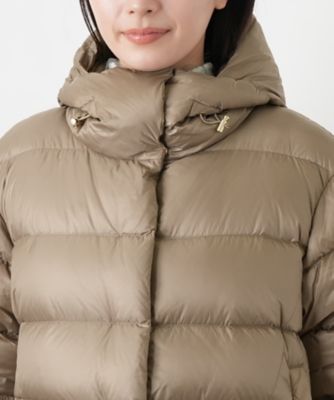 フーデッドダウンコート【DUVETICA】 | Leilian (Women
