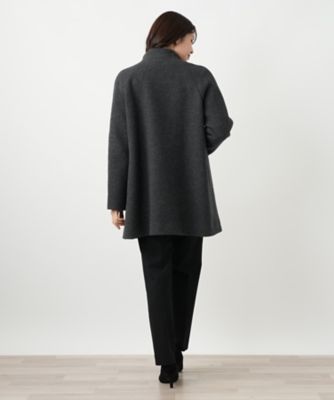 スタンドカラーショートコート【Leilian WHITE LABEL