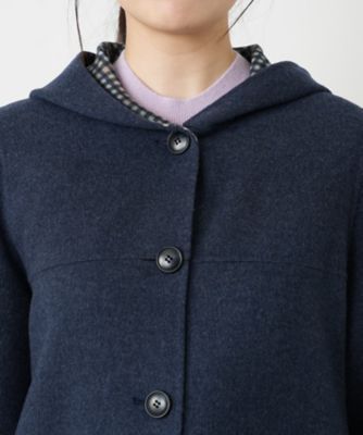 フーデッドコート【Leilian WHITE LABEL】9号 フーデッドコート【Leilian WHITE LABEL】 | Leilian