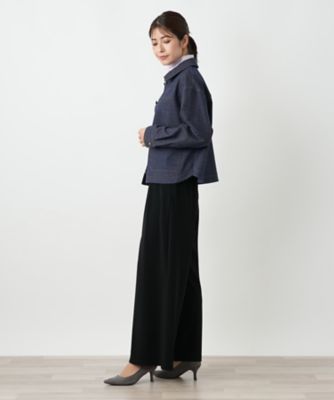 ♯23 Leilianレリアンコーデュロイジャケットくるみボタンオークル系日本製 デニムジャケット | Leilian (Women)/レリアン | 三越伊勢丹