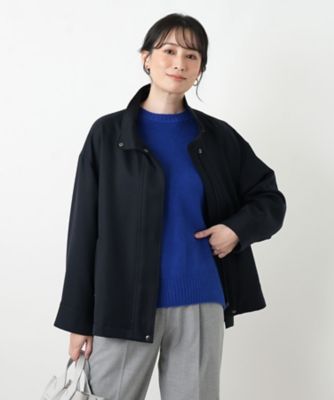 比翼スタンドカラージャケット | Leilian (Women)/レリアン | 三越