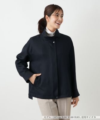 ＜Leilian (Women)＞比翼スタンドカラージャケット
