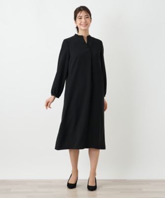 Leilian*レリアン　大きいサイズ13＋ ニットワンピース ハイネック 洗えるハイネックワンピース | Leilian (Women)/レリアン | 三越伊勢丹