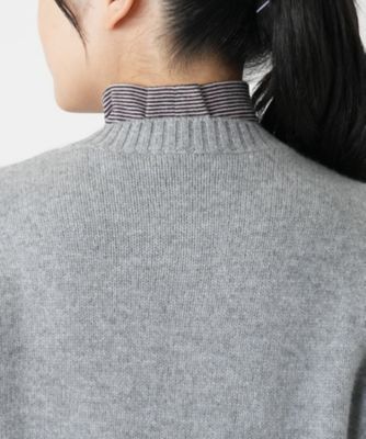 雪柄ニットベスト【MUSE BY ROCHAS Premiere