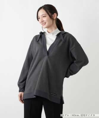 ＜Leilian (Women)＞Ｖネックプルオーバー【ＭＵＳＥ　ＢＹ　ＲＯＣＨＡＳ　Ｐｒｅｍｉｅｒｅ】