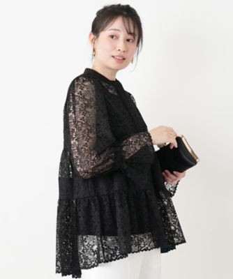 レースブラウス【2025AW＿フォーマル】 | Leilian (Women