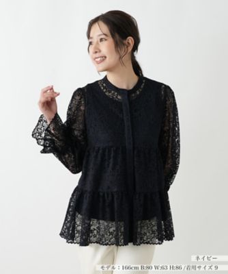 レースブラウス【2025AW＿フォーマル】 | Leilian (Women