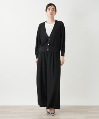 TOGA archives◎スパンコールカーディガン 9/5(金)10:00販売開始予定］【TOGA TOO】Regimental knit