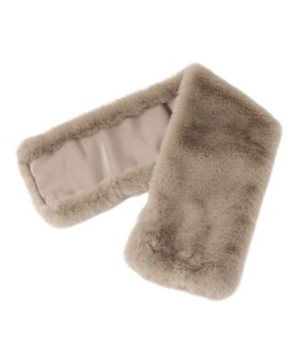 Leilian グレー ジャンパー ファー付き フェイクファーティペット | Leilian (Women)/レリアン | 三越伊勢丹