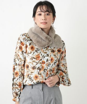 フェイクファーティペット | Leilian (Women)/レリアン | 三越伊勢丹