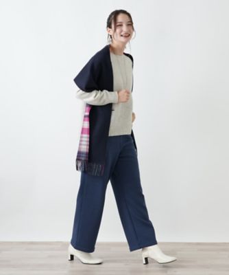 カシミヤタータンチェックストール【JOHNSTONS】 | Leilian 