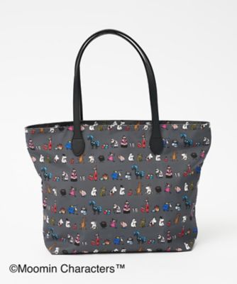 Leilian (Women)/レリアン ムーミン トートバック 97グレー 旅行用かばん・バッグ【三越伊勢丹/公式】