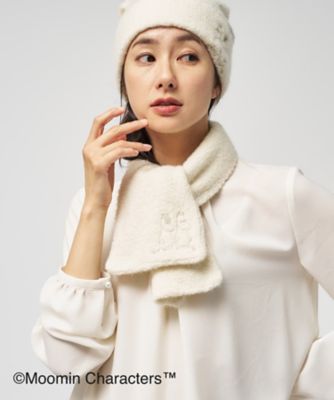 ＜Leilian (Women)＞ムーミン　カシミヤミニマフラー【２５年１１月カタログ】