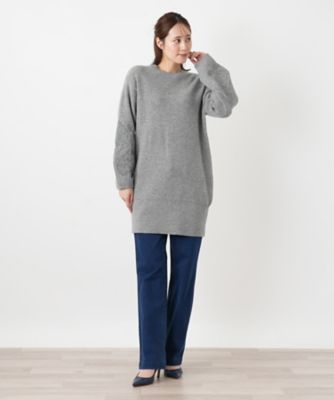 刺繍バルーンスリーブニット【mila schon】 | Leilian (Women 