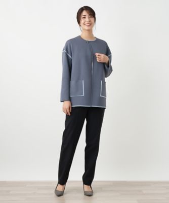 リバーシブルニットジャケット | Leilian (Women)/レリアン | 三越