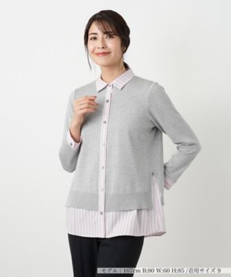 LOULOU WILLOUGHBY】ハーネスプリントリボンブラウス