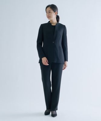 ＜Leilian (Women)＞スリーピースパンツスーツ【レリアン×東京ソワール】【ブラックフォーマル】