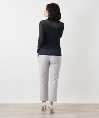 シルク混ハイネックカットソー | Leilian (Women)/レリアン | 三越