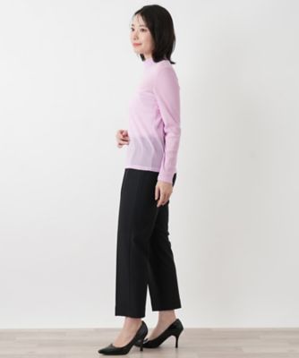 シルク混ハイネックカットソー | Leilian (Women)/レリアン | 三越