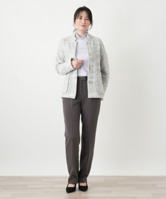 【新品・タグなし】レリアン コンフォート ストレッチパンツ13+ コンフォートストレッチパンツ | Leilian (Women)/レリアン | 三越