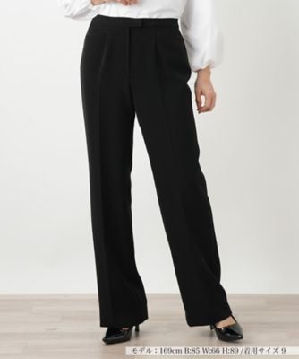 ＜Leilian (Women)＞【レリアン定番】洗えるストレッチパンツ