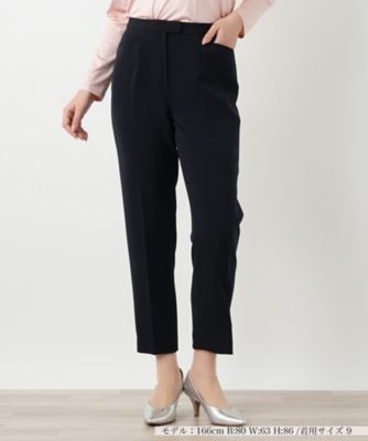 ＜Leilian (Women)＞コンフォートストレッチクロップドパンツ