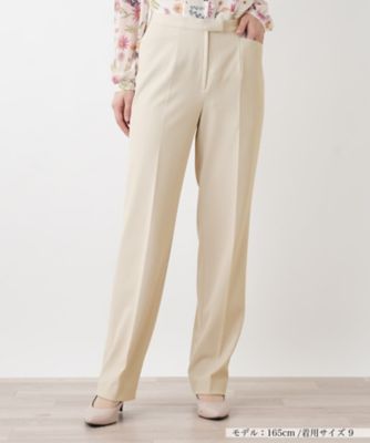 ＜Leilian (Women)＞ストレッチセンタープレスパンツ