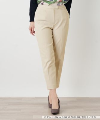 ＜Leilian (Women)＞ストレッチクロップドパンツ