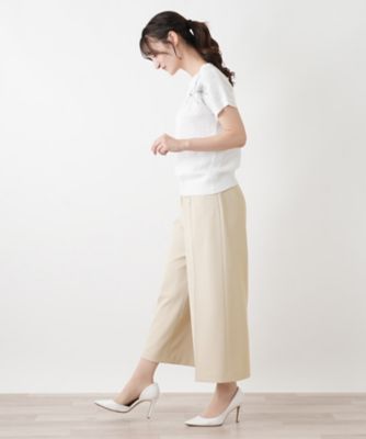 ストレッチガウチョパンツ | Leilian (Women)/レリアン | 三越伊勢丹