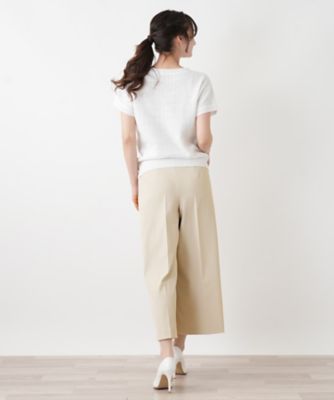 ストレッチガウチョパンツ | Leilian (Women)/レリアン | 三越伊勢丹