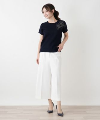 ストレッチガウチョパンツ | Leilian (Women)/レリアン | 三越伊勢丹