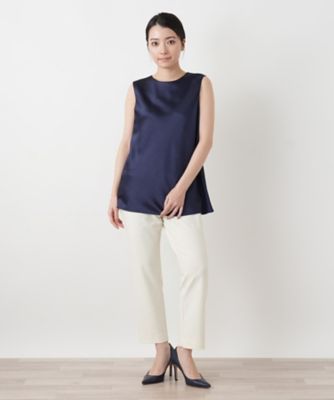 ストレッチクロップドパンツ | Leilian (Women)/レリアン | 三越伊勢丹